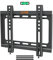 ELIVED Fixed TV Wall Bracket Ultra Slim Wall Mount for Most 23-42 Inch LED, LCD, OLED, Plasma TVs with VESA 75x75mm-200x200mm up to 30KG, Low Profile TV Bracket Flat to Wall Design EV027