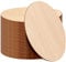 PINGEUI 50 Pieces 20cm Unfinished Round Wooden Circles, 0.25cm Thick Blank Round Wooden Discs Wood Circles for Crafts Large, Sign Plaque, Home Decoration, Christmas Ornaments