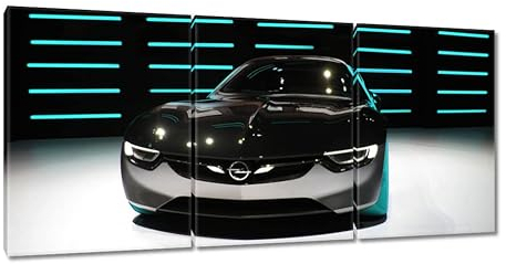 Kunstdruck auf Leinwand, 210 x 100 cm, Opel Sportwagen Nr. H5033M_PC3BH