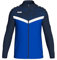 JAKO ICONIC Unisex Polyesterjacke Gr. 140 Royal/Marine - Atmungsaktive Kinder Trainingsjacke Jungen und Mädchen im modernen Design, 100% recyceltes Polyester