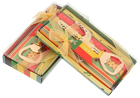 DEARMAMY 2St Kaktus Flaschen öffner Korkenzieher Schlüsselanhänger-Flaschenöffner Bierdosenöffner mexikanische geschenke Bier Geschenke Öffner für Bierflasche Bieröffner aus Metall eben