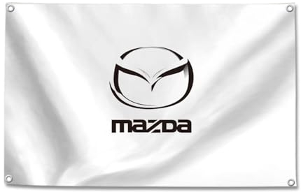 Gartenflagge Maz-da, Drinnen Draußen Flagge, Geeignet für Innen- und Außendekorationen und Era(64x96cm)