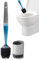 Generic Toilet Brush with Soap Dispenser | Long Handle Toilet Bowl Cleaner, Deep Cleaning Bathroom Scrub Brush, Refillable Liquid Dispenser Brush for Bathroom