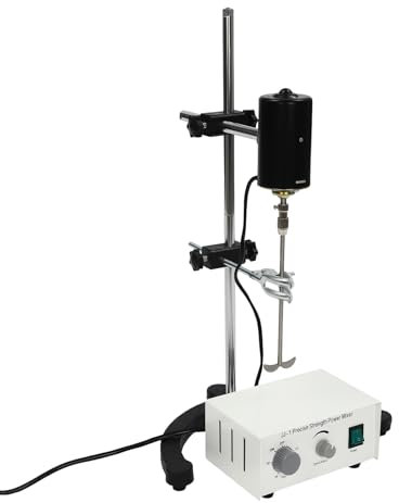Agitatore elettrico sopra la testa da 100 W, miscelatore meccanico con agitatore, 220 V, miscelatore elettrico 0-3000 RPM