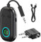 Bluetooth 5.3 Transmitter Receiver, 2-in-1 Wireless Aux Bluetooth Adapter Dual Connection Bluetooth Transmitter 3.5mm jack Aux Audio Adapter for TV Airplane Headphone Airpods Home Stereo Speakers Car