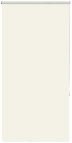 vidaXL Estor Enrollable Opaco Blanco Roto 75x130cm Tela Ancho 70,7cm, Estor día y Noche, Estor de Cocina, Estor Opaco Enrollable, Estor Opaco