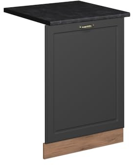Vicco Frontale lavastoviglie Fame-Line Antracite-oro 60 cm