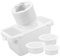 iplusmile Indoor Dryer Vent Kit 1 Set Connector Kit Vent Plate for Dryer Sealing Hose Connector Compatible
