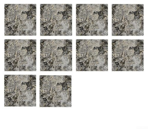 Adesivi per piastrelle in marmo – per cucina bagno backsplash piastrelle in PVC – impermeabile a prova di olio fai da te – piastrelle autoadesive da parete – decorazione per la casa 20 x 20 cm (30 x