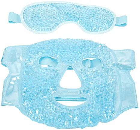 Toyvian Wiederverwendbare Gel Und Kühl Augenmaske Pvc Kälte Und Wärmetherapie Gegen Schwellungen Und Augenringe Für Zuhause Und Büro (blau