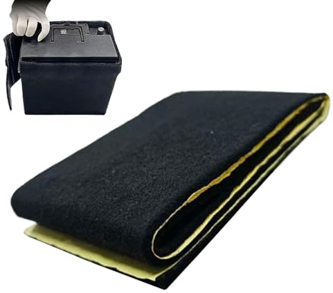 Couverture D'isolation De Batterie De Voiture, Bouclier Flexible Ignifuge Protection De Batterie Pour Remorque, VTT, Moto