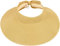 Kuyou Damen Sonnenhut Sport Sunvisor Visor Cap Strohhut Sonnenhut (Beige)