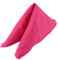 Trimming Shop Fuchsia Pink Tischservietten, quadratisch, aus Polyester, für Restaurants, Jahrestage, Partys, Hochzeiten — elegante Servietten für Esszimmer für besondere Anlässe, 50 cm x 50 cm, 1 Stck
