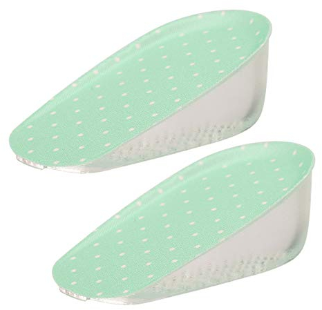 Silikonsohle Selbstklebend für Unsichtbare Erhöhung, Schuheinlagen Erhöhung, Silikon Schuh Einlegesohlen, Silikon Gel Einlegesohlen Höhe Erhöhen Sie Den Fuß Orthesenbogen Stützschuhe Fersenpolster