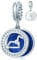 Leo Zodiac Sign Charms for Pandora Charm Bracelets - 925 Sterling Silver Necklace Pendants, 12 Constellation/Horoscope Star Dangling Birthstone Beads, Birthday Gifts Women/Men/Girls/Boys