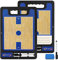 CHSEEO Taktikboard Basketball Magnettafel, Taktikbrett und Magnettafel, Löschbar Taktisches Board, Ultraleichtes Tragbares Coach Taktisches Board, für Basketball Training und Coaching Taschenbuch