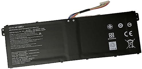 Ukkipower AP16M5J Replacement Battery For Aspire 3 A314-31 A315-21 A315-51 Series A314-31-C0SG A314-31-P2HJ A314-31-C4Z5 A315-21-95KF A315-51-51SL A315-51-51B0 A315-51-582F