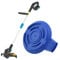 Trimmer Spool Cover, Strimmer Spool Caps Replacement Parts, For Mac For Allister MGTP18Li Grass Trimmer Strimmer, Size Of 55 * 30Mm (blue)