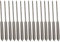 Pack 15 Brochetas Espeto de Acero Inoxidable 50 cm Avalon - Pincho para Carne, Verduras, Pescado (Sardina, Lubina) Barbacoa y Parrilla - Resistente y Duradero para Asados Perfectos