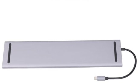Adattatore HUB USB C Lettore di Schede di Memoria di Archiviazione PD 11 in 1 5Gpbs USB3.0 VGA 1080P 60HZ 4K 30HZ Docking Station RJ45 Tipo C LS1055 USB3.0 VGA 1080P 60HZ 4K 30HZ