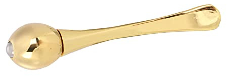 Zinc Alloy Facial Spoon Anti Wrinkle Eye Fatigue Relief S Cream Scoop Stye Eye Roll Cream Mas Tool Eye Massager for Puffy Eyes Eye Rollers for Puffy Eyes Eye Roller for Puffy