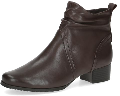 CAPRICE Comfort Damen Stiefeletten aus Leder Mehrweite H