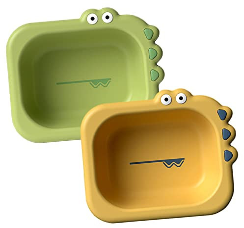 ANDRESLAD Gesichtsbadewanne Für Säuglinge Badewanne Für Jungen Und Mädchen Tragbares Waschbecken Für Neugeborene Leicht Zu Verstauendes Babywaschbecken-set