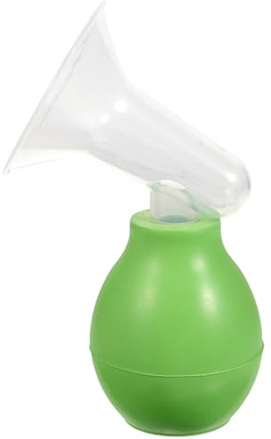 BESPORTBLE Portable Manual Pump Hands Breastmilk for Painless Breastfeeding Lightweight Transparent Design with Smooth Surface Practical Accessory for Travel and Home Use