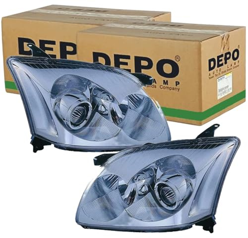 BandelOne enthält 2x Depo H7/H1 Scheinwerfer passend für Avensis links+rechts