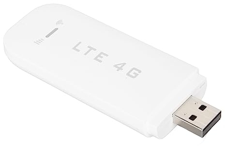 VBESTLIFE 4G LTE USB-WLAN-Dongle und Mobiler Hotspot-Router, Tragbares Reisemodem mit 150 Mbit/s und SIM-Kartensteckplatz, Unterstützt B1 3 5 7 8 20 28 38 39 40 41