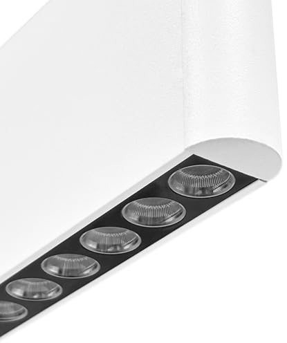 B·LED BARCELONA LED - Luminaria lineal LED CCT - Suspensión - Potencia ajustable 20W/30W/40W - 120cm - UGR 17