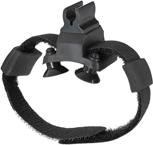 Pronomic MCH-100K Universal Klettband Mikrofonhalter (passend für Pronomic MCM-100 Mikrofon an Klarinette u.ä.) schwarz