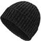 Weiche Damen & Herren Alpaka Mütze aus 100% Alpaka Wolle in 10 Farben - Hochwertige Winter Strickmütze/Beanie Wollmütze von HansaFarm, Anthrazit - NFA14, Einheitsgröße
