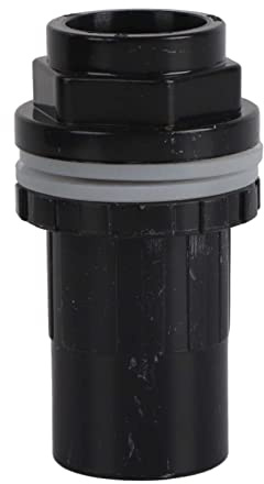Pssopp Aquarium Fish Tank Water Pipe Joint Connector Leak-Proof Inlet Outlet Pipe Fittings Straight Connector Fish Tank Accessories(25MM)
