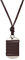 Cupimatch Militär Kette Erkennungsmarke Braun - Dog Tag Halsketten Bundeswehr Kette mit Verstellbarer Leder Kette Anhänger für Herren Jungen