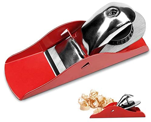 Raboteuse À Bois, Rabot À Main De Bloc Compact De Lissage, Plan De Bloc Réglable, Outil De Chanfrein De Menuisier