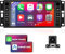 Hikity Wireless Carplay Autoradio mit Navi für Jeep Compass Patriot Dodge Android Auto Radio mit Bluetooth 7 Zoll Touch Display Radio mit WiFi FM/RDS+Rückfahrkamera
