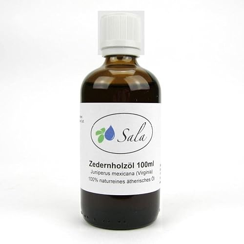 Sala Zedernholzöl USA ätherisches Öl naturrein (100 ml Glasflasche)