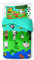 Jay Franco Minecraft Creative Mode 100% Baumwolle 3-teiliges Bettwäsche-Set 135x200cm Einzelbettgröße - Bettbezug + Spannbettlaken 90x200 cm + Kissenbezug 50x70 cm