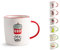 H&h set 6 mug in new bone china decori natalizi assortiti cc370