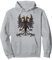 Heiliges römisches Reich Doppelkopfadler Pullover Hoodie