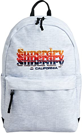 Superdry Vintage Graphic Montana Y9110172A Light Grey Marl OS Damen, Hellgrau Kalk, Talla única, Klassisch