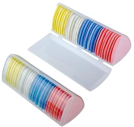 ShanBye, 30 PCS Farbige Stoff Marker zum Schneiden Nähen Quilten Basteln, Zeitgenössisch, Marker