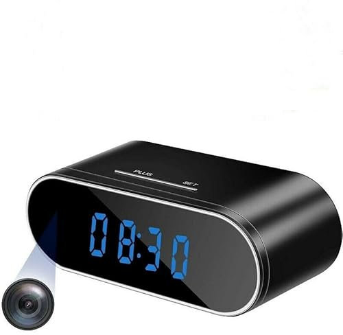 openspaceshop Sveglia Orologio Digitale WIFI Video Audio Con Telecamera Spia Camera Nascosta telecamera registra