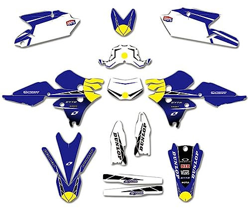 ENARUI Pegatinas Adhesivos para Yamaha wr250f WR 250f 2015-2018 y wr450f WR 450f 2016-2018