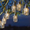 Solar Powered Cage String Lights – 20 Lumen Weather Resistant Outdoor Garden Fairy Lights with 10 LED Lanterns for Patio, Decking, Pergola, Pathway, Balcony, Yard - Each H10 x 6cm Diameter