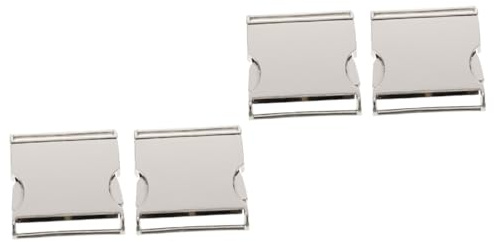 STOBOK 4stücke Metallgürtel-schnallen Aus Dekorative Gürtel Und Kleidungsschnallen Für Mäntel Jacken Taschen Und Mehr Stilvolle Verbindungs Und Anpassungslösung