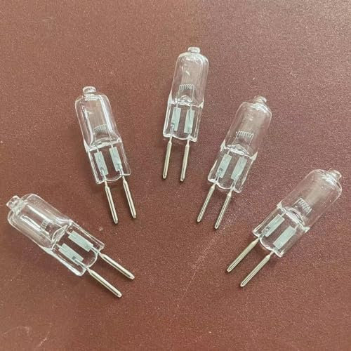 WYLIELAMSH 5PCS Presa a doppio pin GU5.3 Lampadina Alogena Meccanica 24V G5.3 36V Lampadario Di Cristallo Lampadina,24V-35W