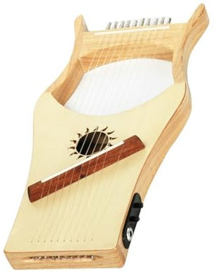 Anfänger harfe Harfe Mit Zehn Saiten Nischen-Saiteninstrumente Mahagoni-Material