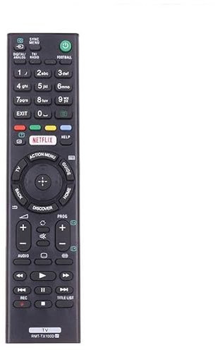 1 pc RMT-TX102D Télécommande for Sony TV LCD Smart TV RMT TX102D RMT-TX100D RMT-TX102U Remplacement Télécommande